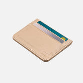 Porta Cartão em Couro Nude